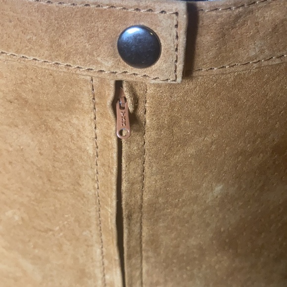 Vintage leather skirt - Picture 6 of 12